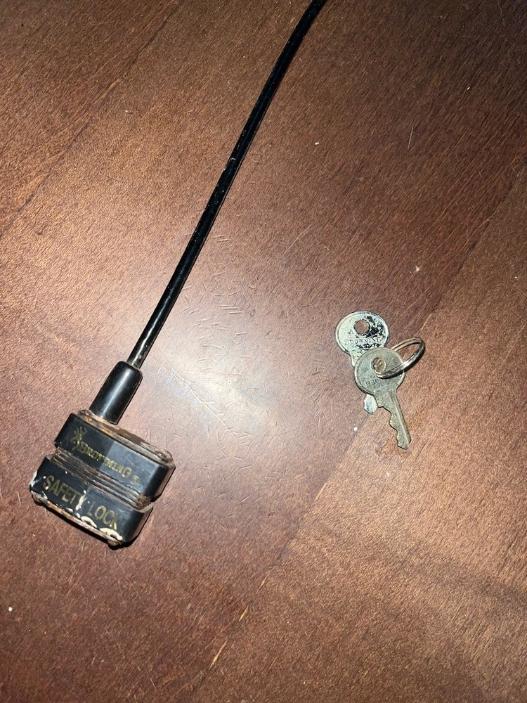 Browning Safety Lock with Two Keys