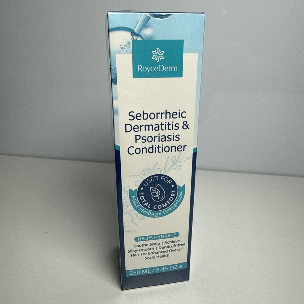 RoyceDerm Seborrheic Dermatitis & Psoriasis Conditioner  8.45 OZ