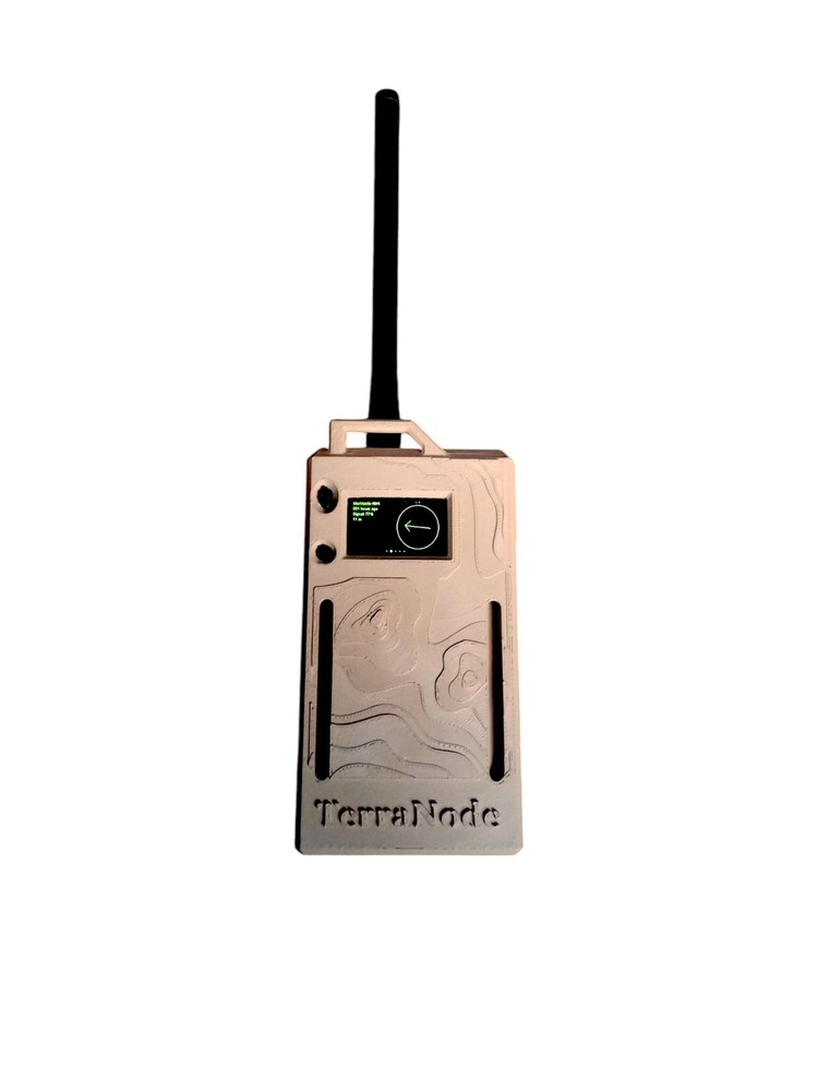 TerraNode Heltec T114 V2 Meshtastic Radio Node Case & Turnkey Node Assembly