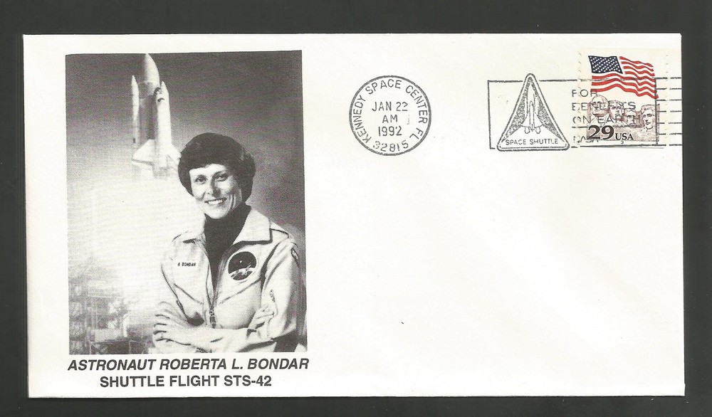 ASTRONAUT ROBERTA L. BONDAR  SPACE SHUTTLE FLIGHT STS-42 DISCOVERY  KSC *