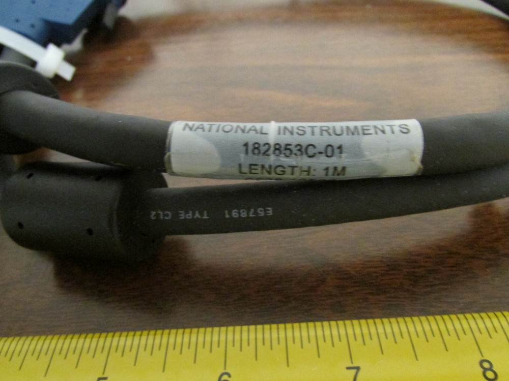 National Instruments 182853C-01 Shielded Server Cable 1 Meter Excellent