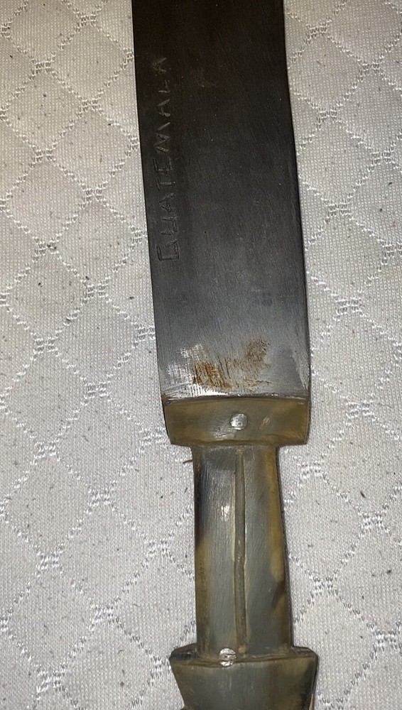 Vintage Antique Guatemalan Machete