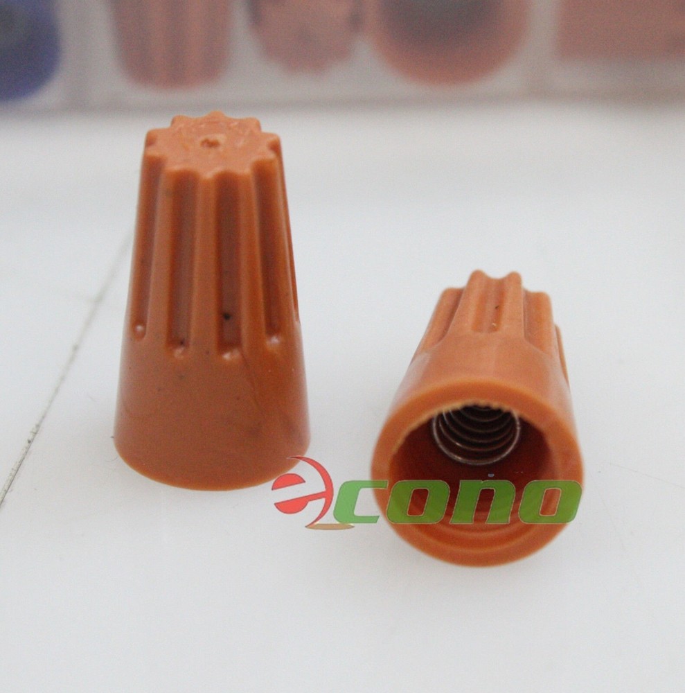 158pc Wire Twist Connectors Assortment Kit Caps Nuts w/Spring Insert Assortment