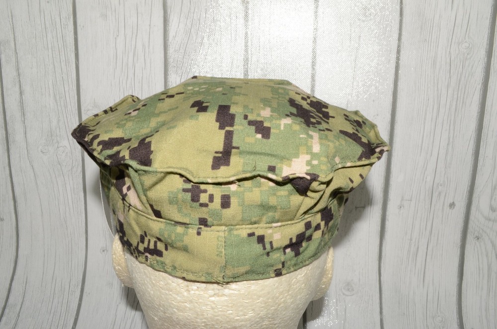 Digital Camo Military Utility Cap Size 7 1/2