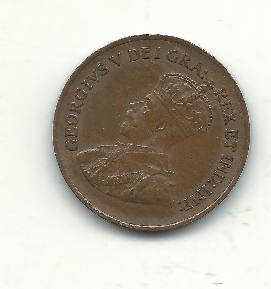 A VF/XF CONDITION 1932 CANADA SMALL ONE CENT-JAN230