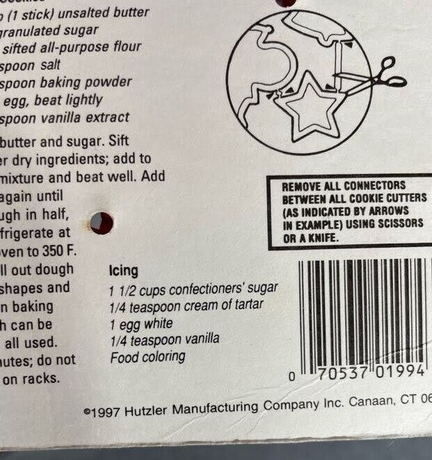 Vintage Christmas Cookie Cutters