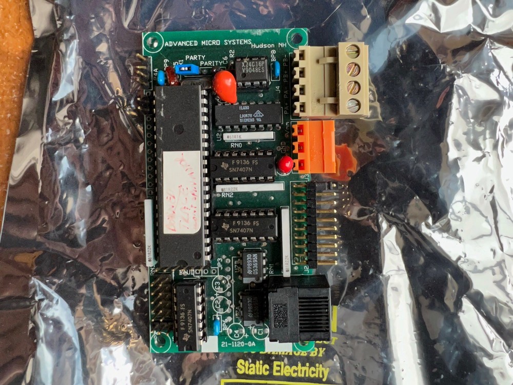 ADVANCED MICRO SYSTEMS AMS SMC-24 MOTOR CONTROL BOARD MCB-24 FIRE LITE USA