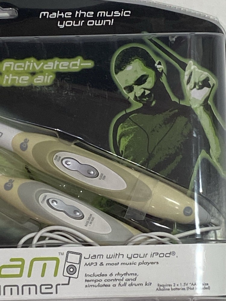 B2 MiJam Drummer Motion Activated iPod Electronic Drumstick Simulator