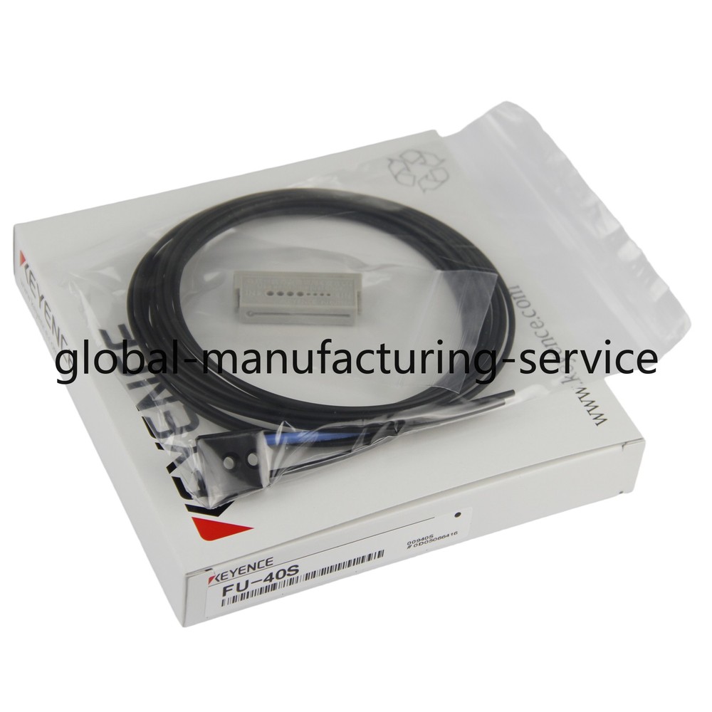One Keyence FU-40S Reflective Fiber Unit New In Box