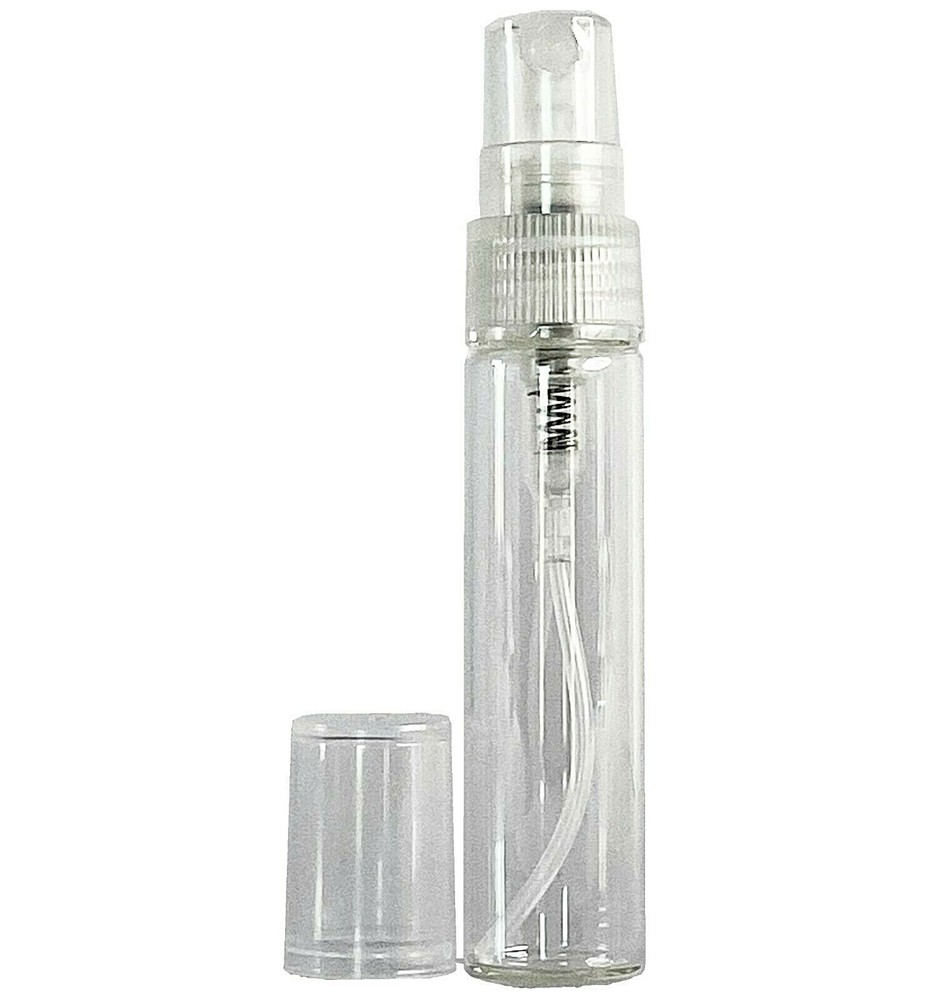 5ml 0.17oz Empty Perfume Clear Glass Bottles Mini Atomizer Spray Refillable