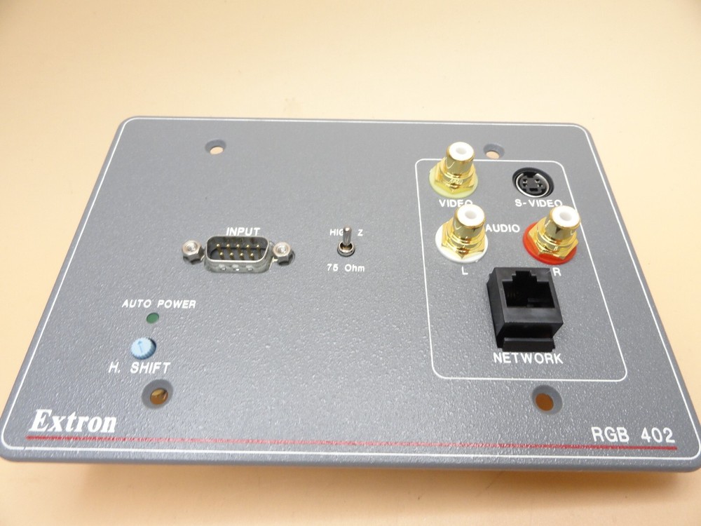 Extron RGB 402 Gray Mountable Interface (Qty 1)