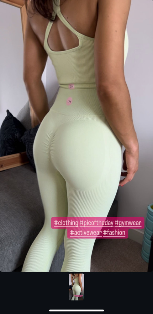 LM loungewear Mint Green
