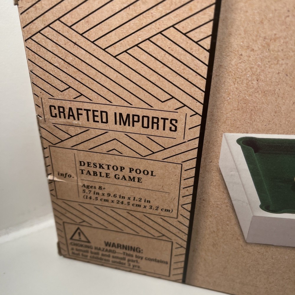 Crafted Imports Desktop Pool Table