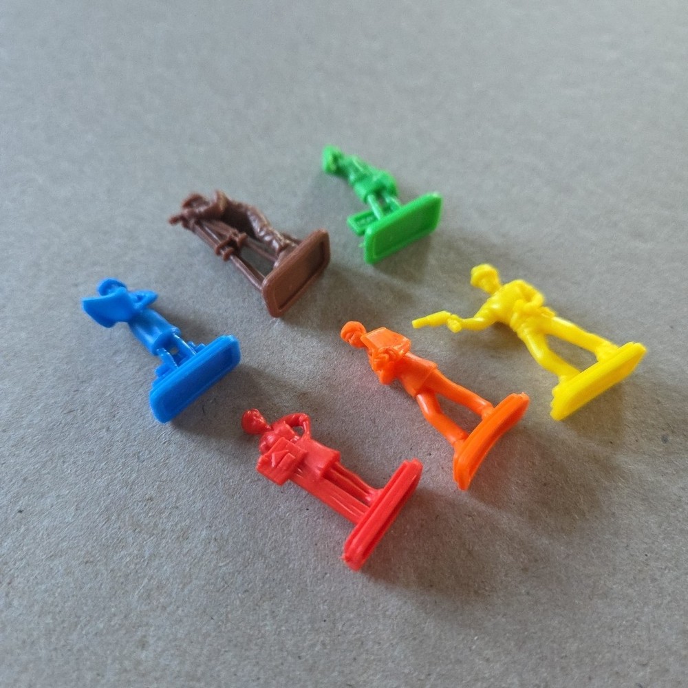 Genuine MONOPOLY U-Build 2009 Replacement MOVERS x 6