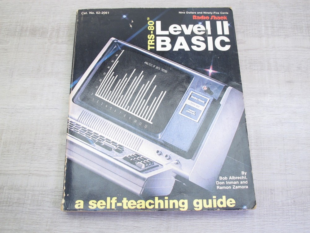 Radio Shack TRS-80 User Manual + BASIC Level II, BASIC Books