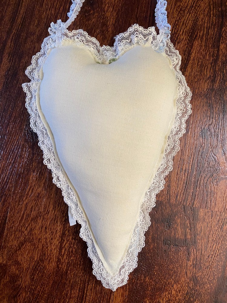 Beautiful long hanging heart with pocket.