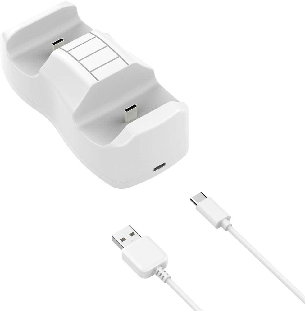 PS5 Controller Charger, DualSense PlayStation 5 Controller Charging Station Dock