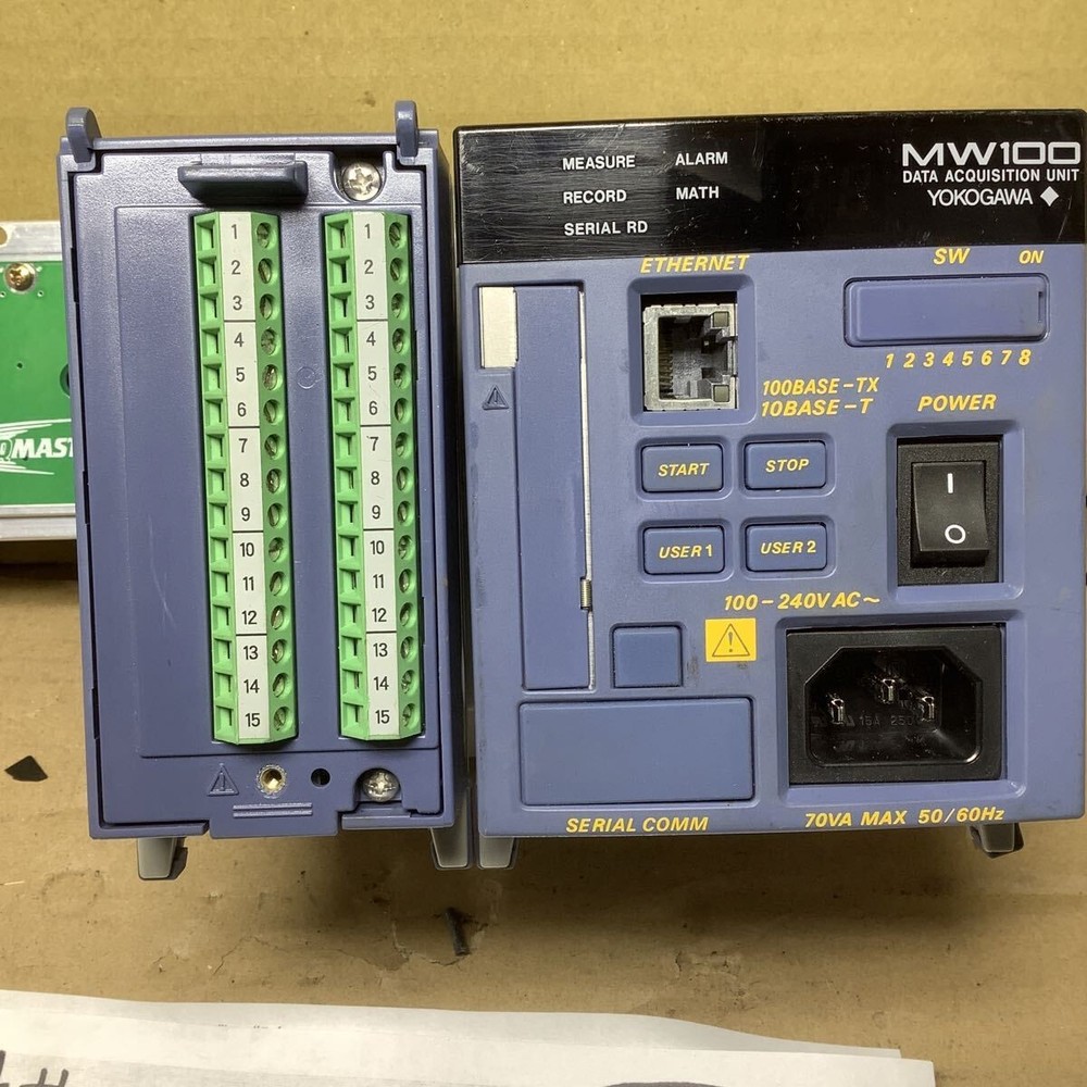 YOKOGAWA MW100-J-1M Data Acquisition Unit
