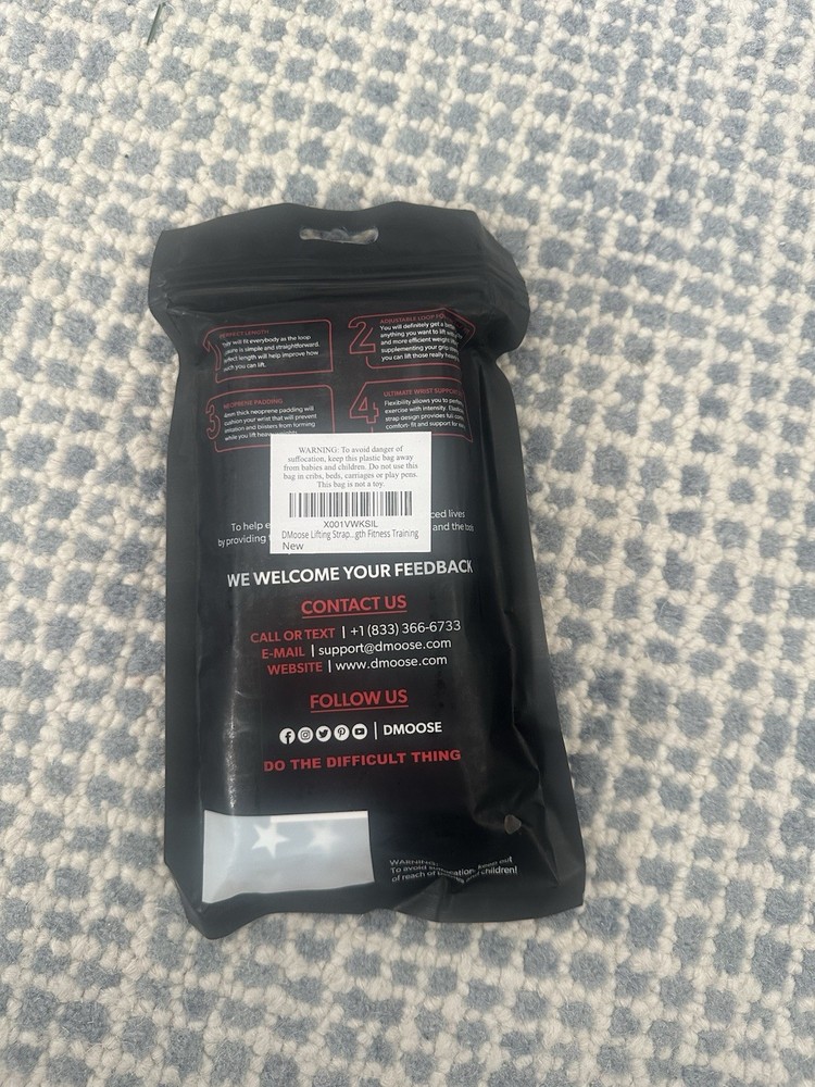 DMOOSE Weight Lifting Straps