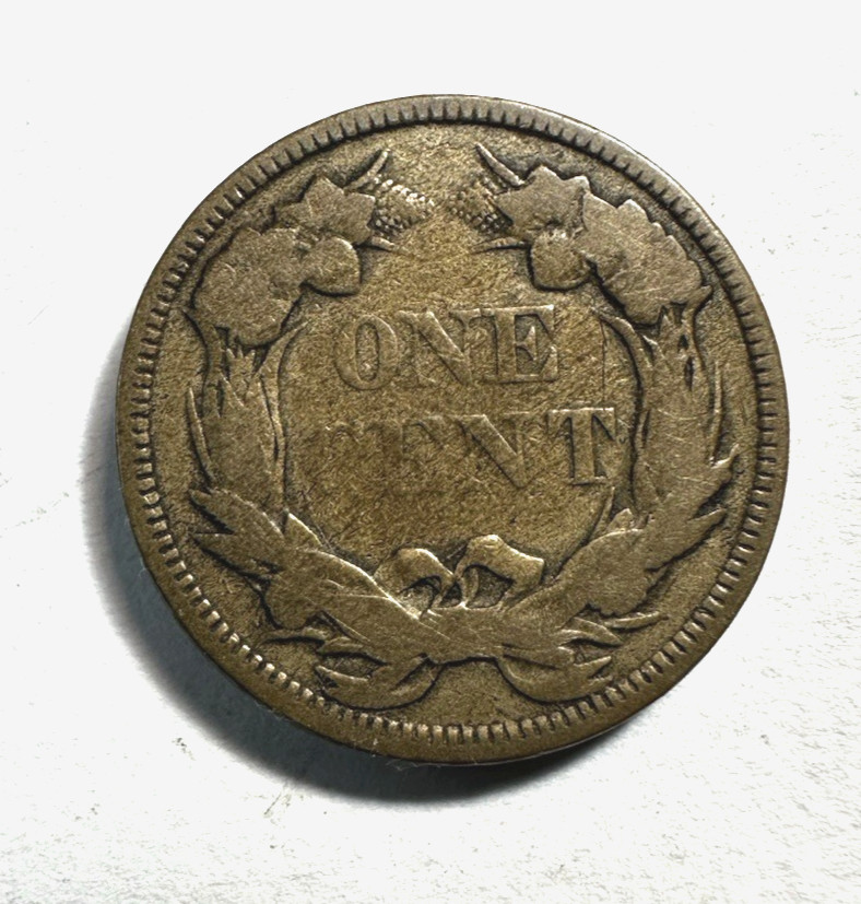 1857 Flying Eagle Cent 810 VG IN