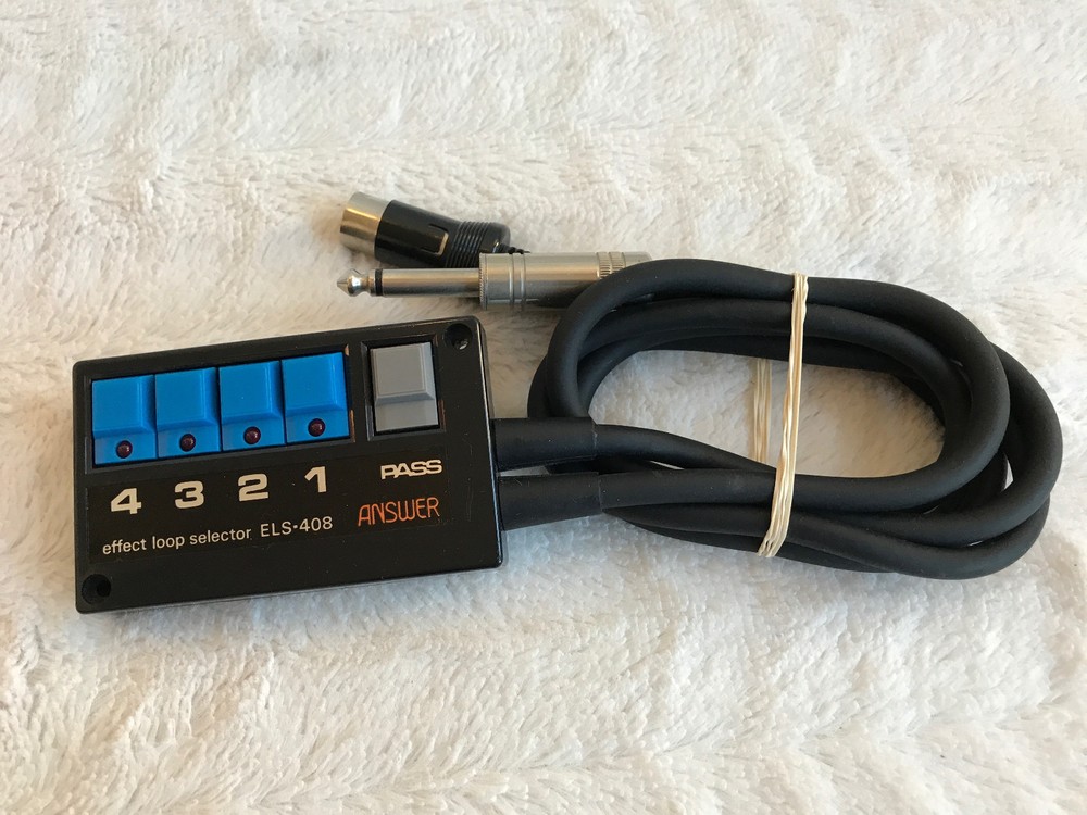 Answer ELS-408 Effect Loop Selector Pad Replacement Part Working