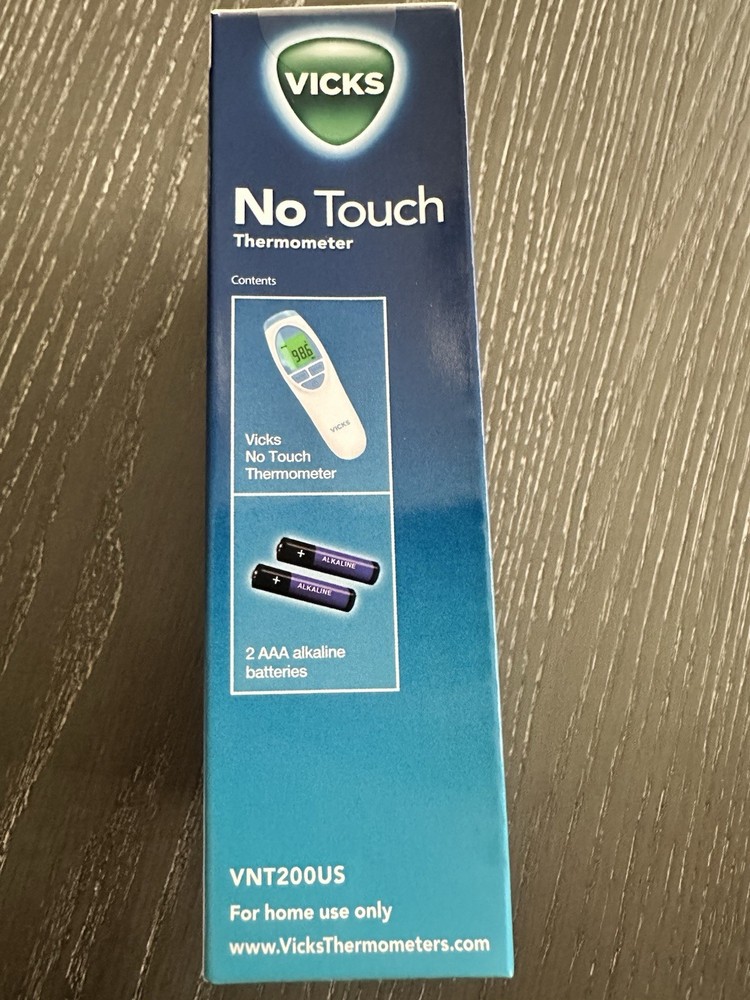 🔥 Vicks No-Touch 3-in-1 Thermometer 🌡️ 🤒