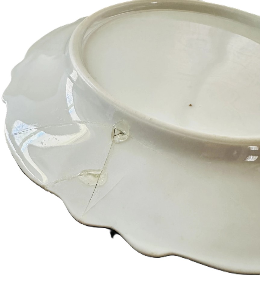 Imperial German Navy Dessert Plate – Damaged Example