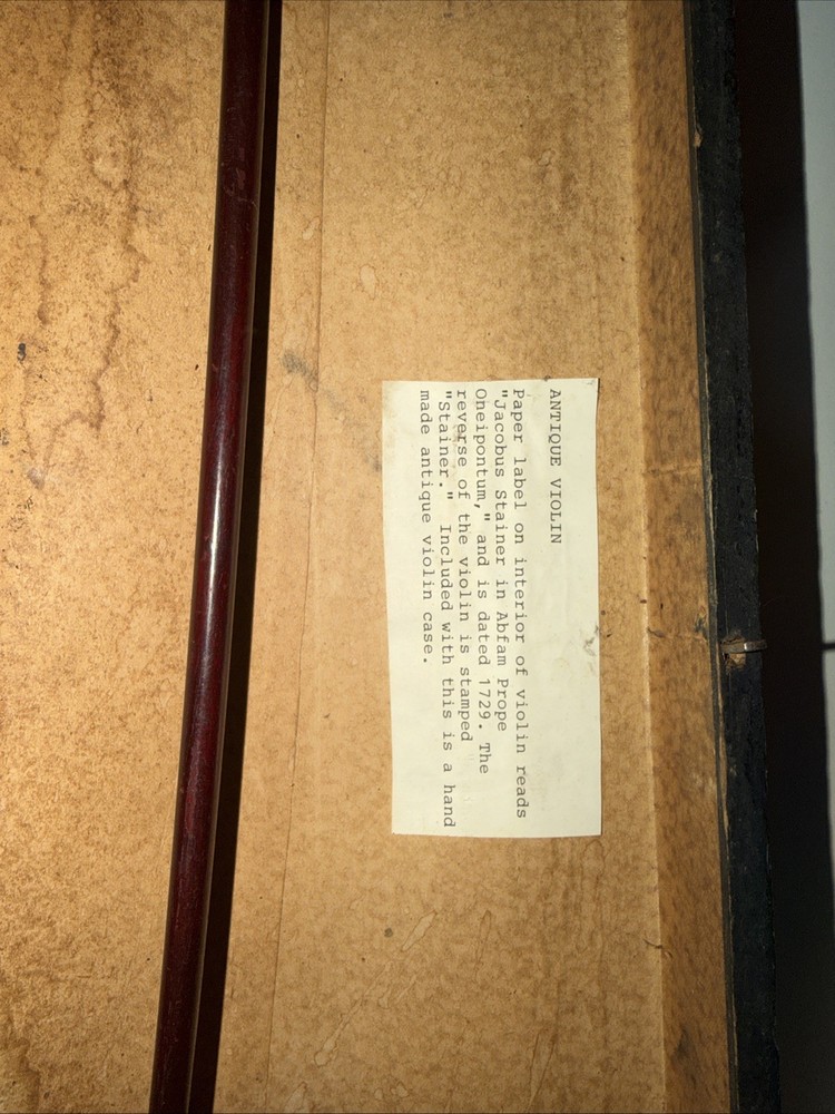 Antique “stainer” Violin In Original Case