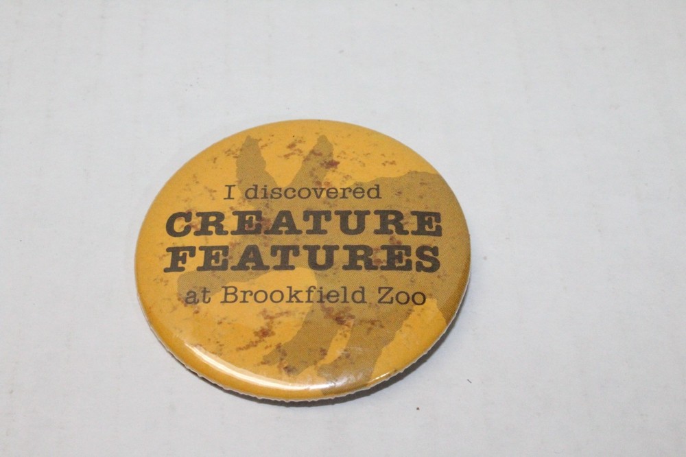 Vintage Creature Features Brookfield Zoo Pin