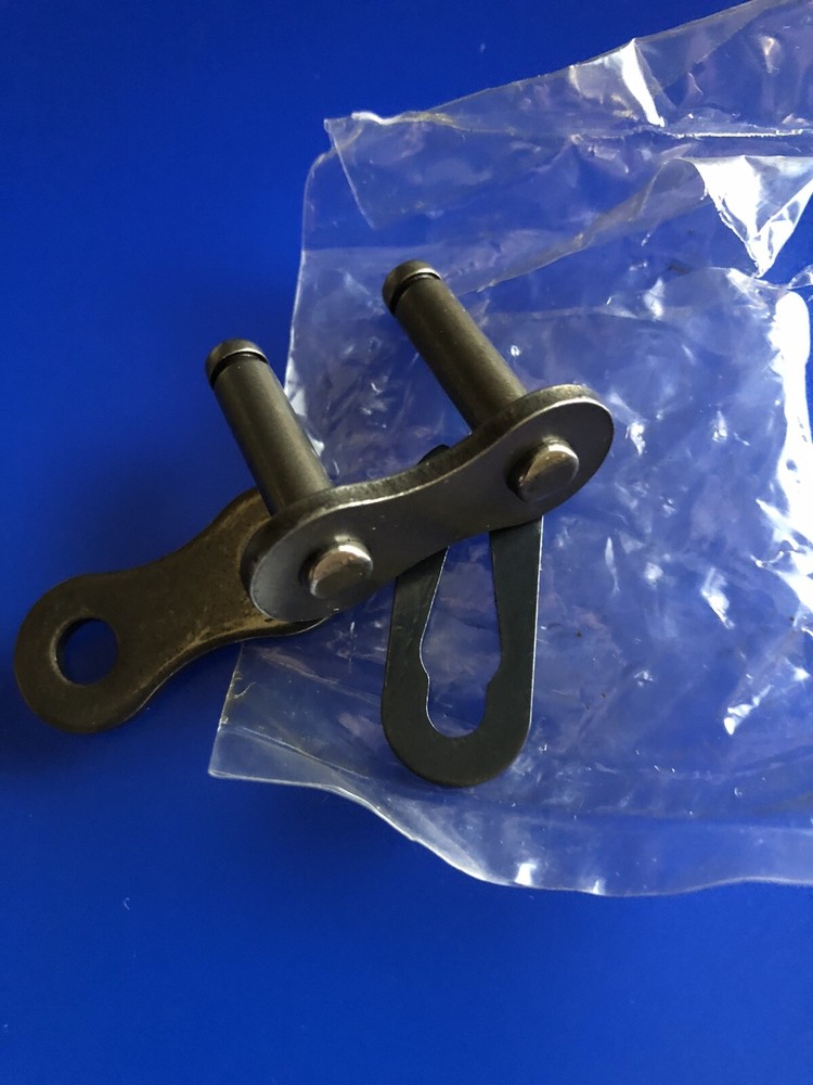 Industrial #60 Carbon Heavy Roller Chain Connecting Link NOS