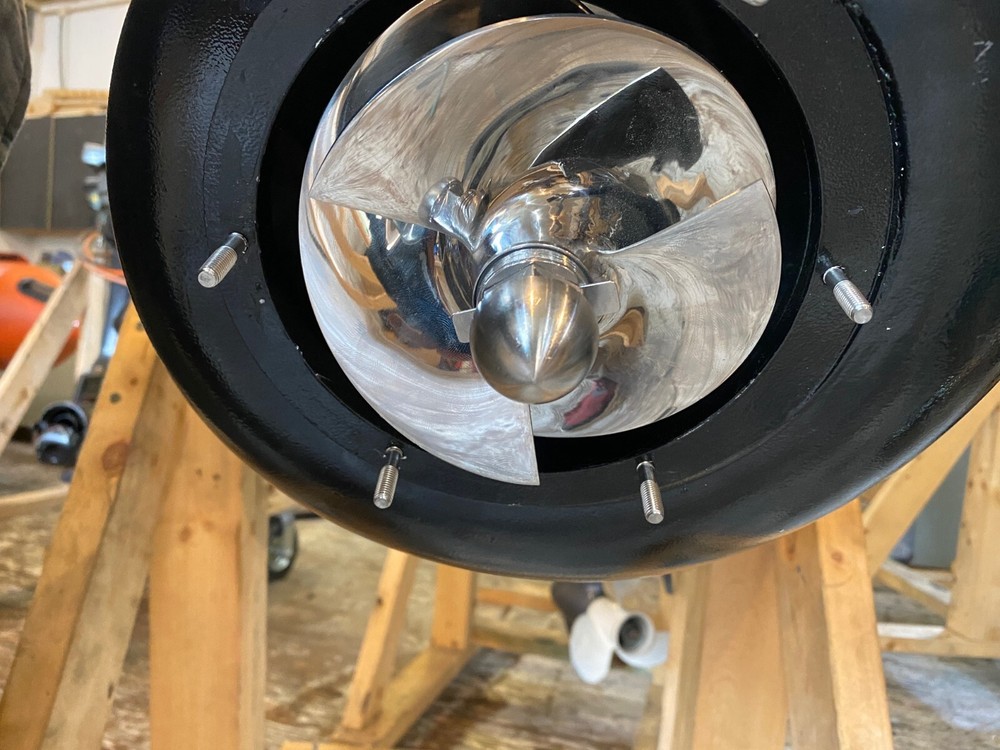 Outboard Jet Impeller Speed Nut 5/8