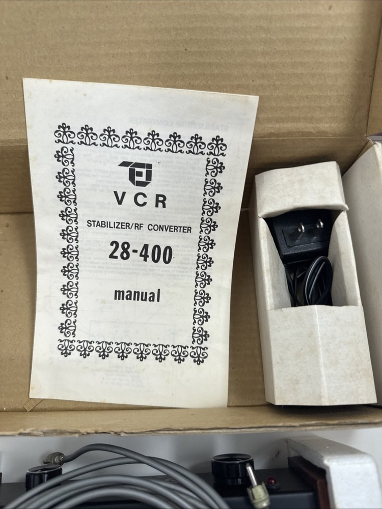 Tei Electronics VCR Copyguard Stabilizer / RF Converter