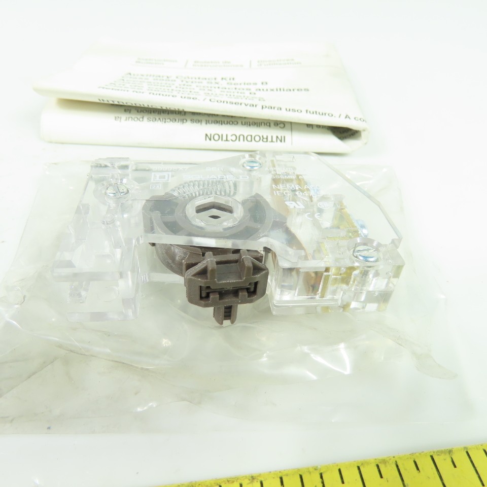 Square D 9999SX7 Ser B Electrical Interlock Auxiliary Contact NEW