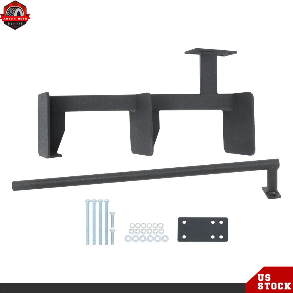 1 PCS Universal 3 Step /Triple Step Boat Trailer Steps W/Handle Black