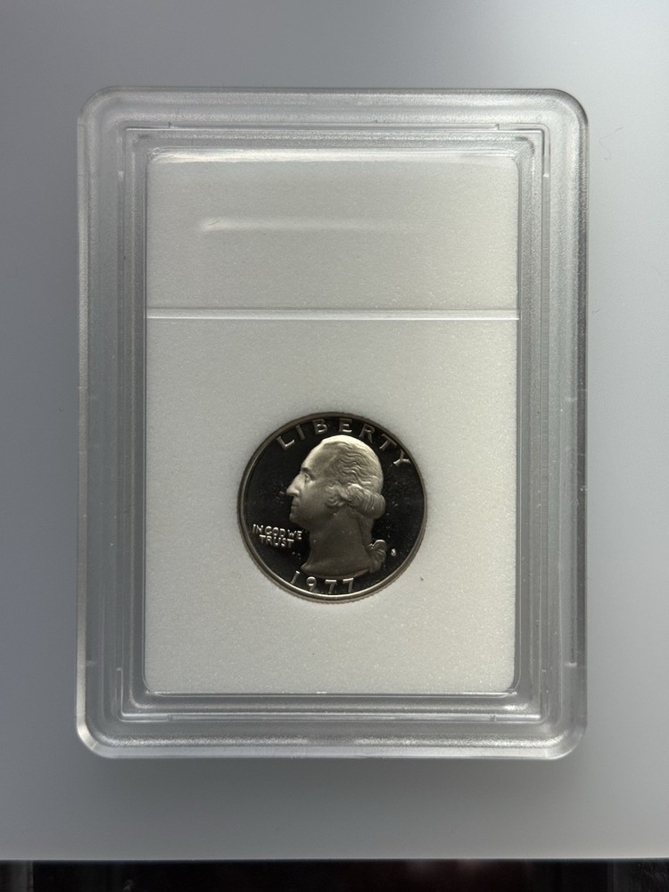 1977 S Washing Quarter Proof DCAM - Very Nice!!!