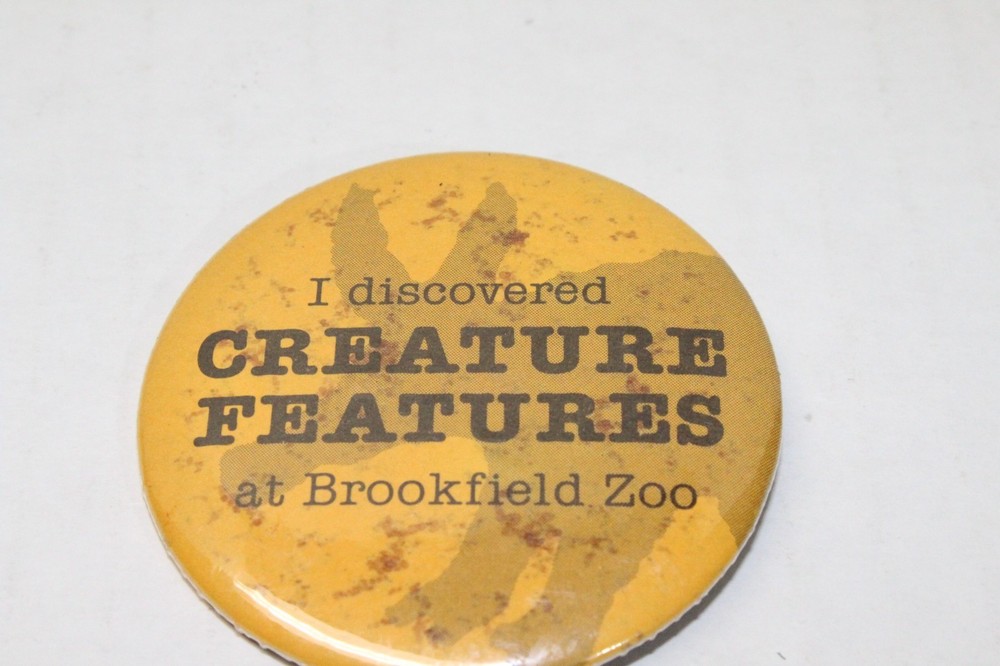 Vintage Creature Features Brookfield Zoo Pin