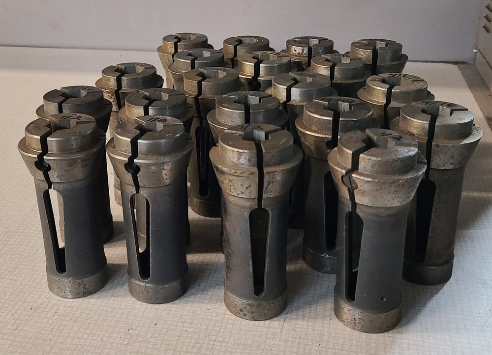 VARIOUS COLLETS HEX SIZE 22 HARDINGE