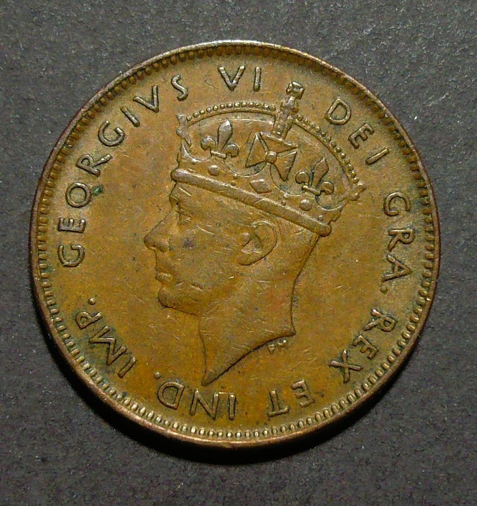 1944C Newfoundland Small 1 Cent