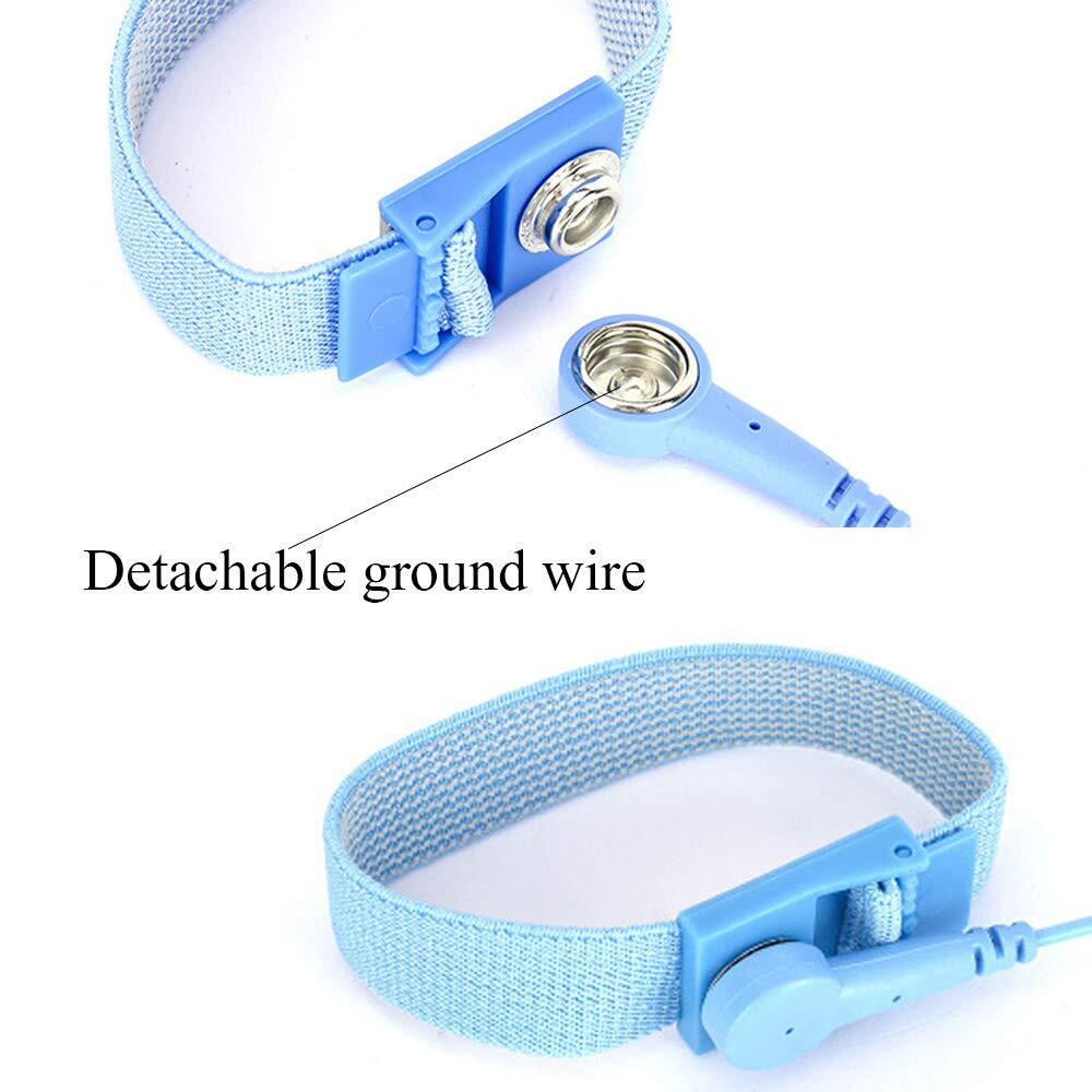Adjustable ESD Wrist Band 4-Pack for Sensitive Electronics Anti Static Design