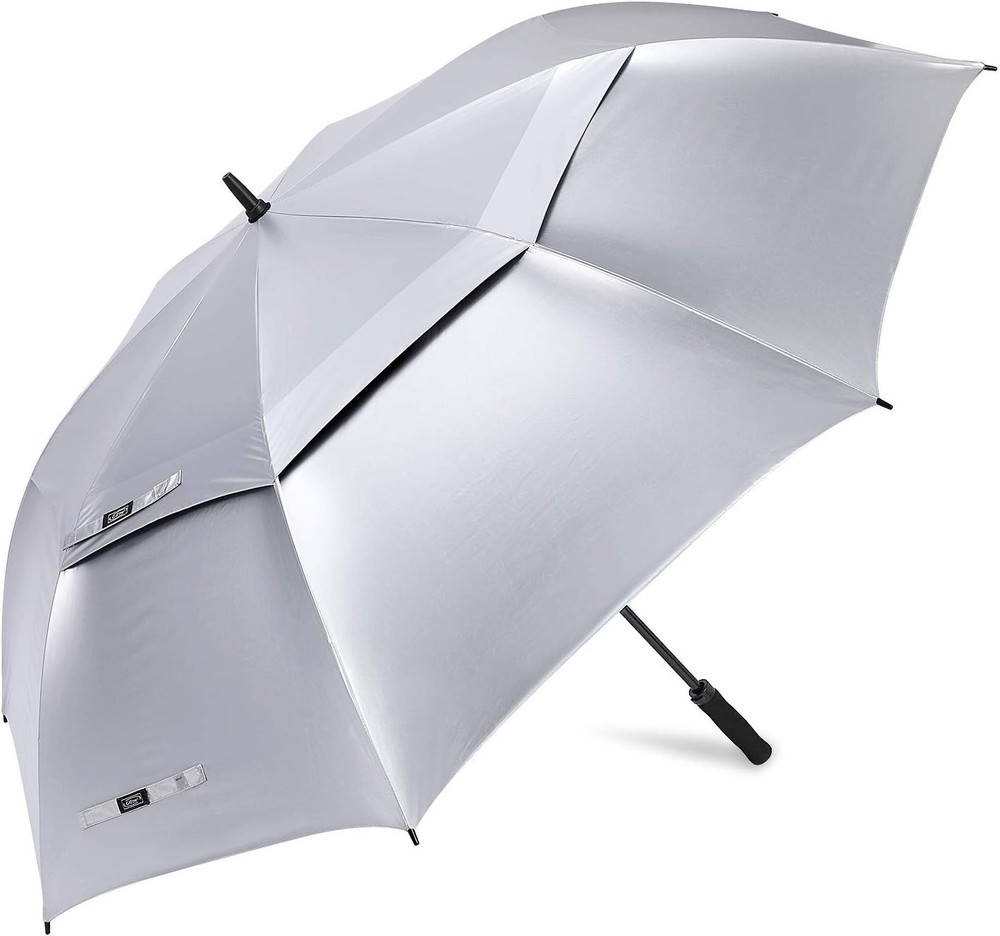 Oversized 72" Golf Umbrella, Auto Open, UPF 50+ UV Protection, Windproof Design