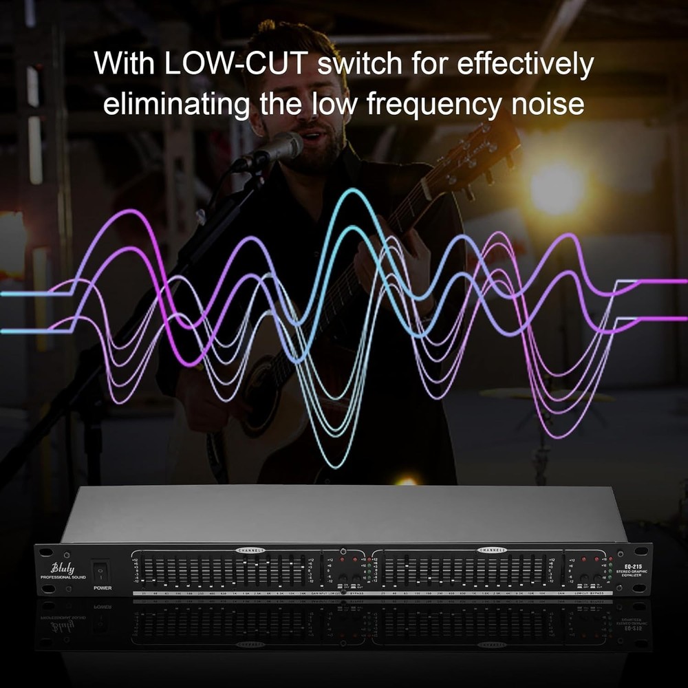 High-Quality 15-Band Stereo Graphic Equalizer =