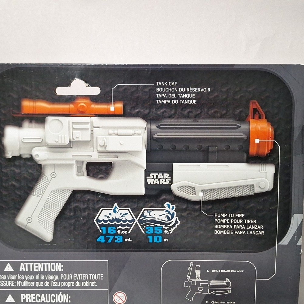 Star Wars NERF Super Soaker First Order Stormtrooper Blaster Hasbro, 2015