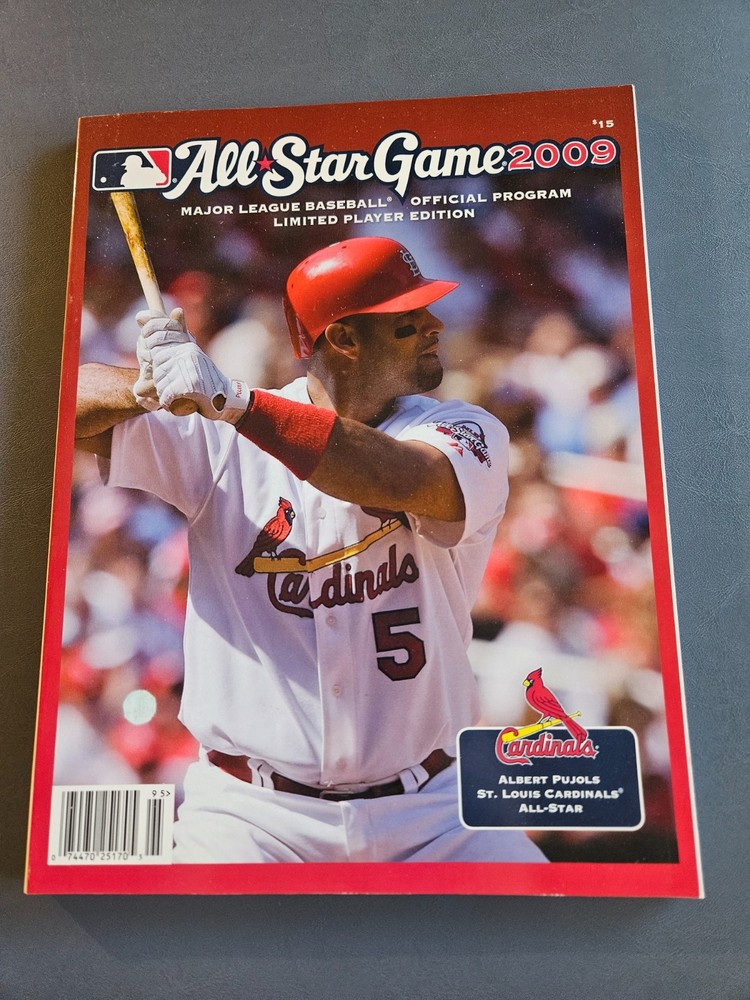 All Star Game 2009 MLB Official Program Limited Player Edition - Albert Pujols