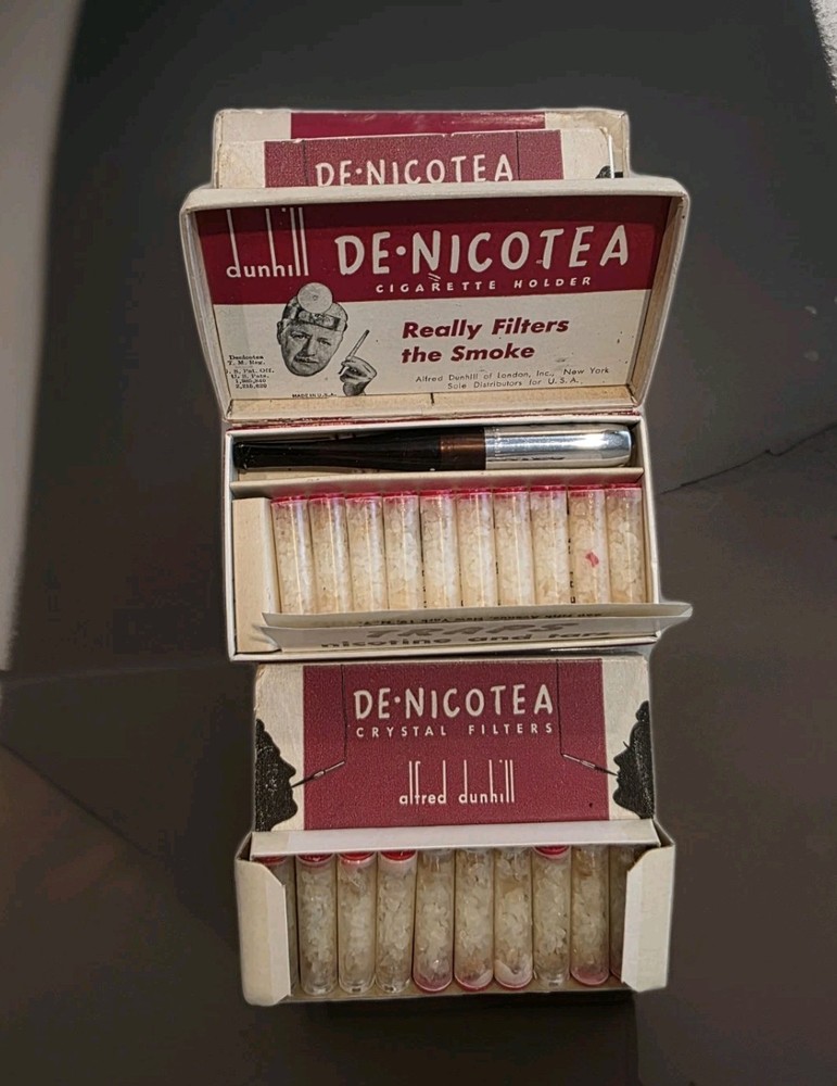 Dunhill De Nicotea Kit Crystal Filter Cigarette Holder