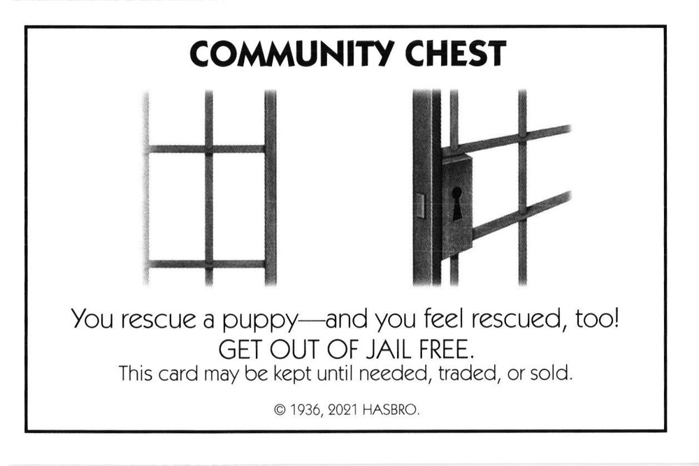 Monopoly Card Community Chest