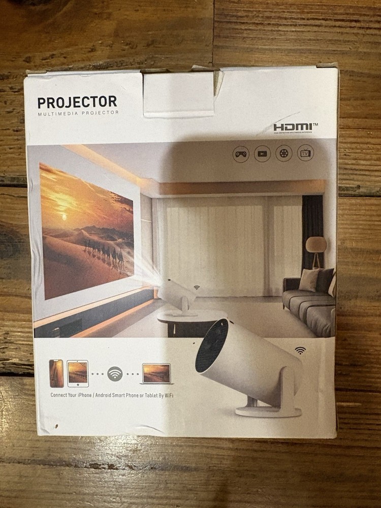 Multimedia Projector, 180 Degree, WiFi, HDMI