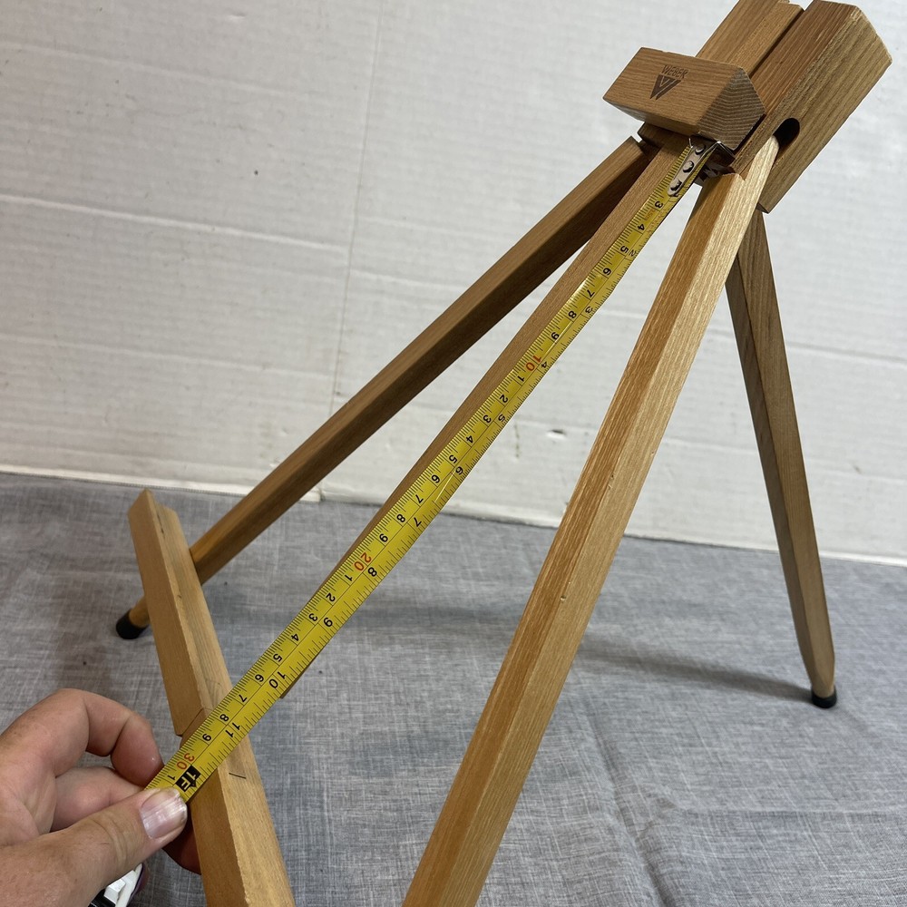 Easel Desktop / Tabletop Portable Compact By Weber Used Folding Great