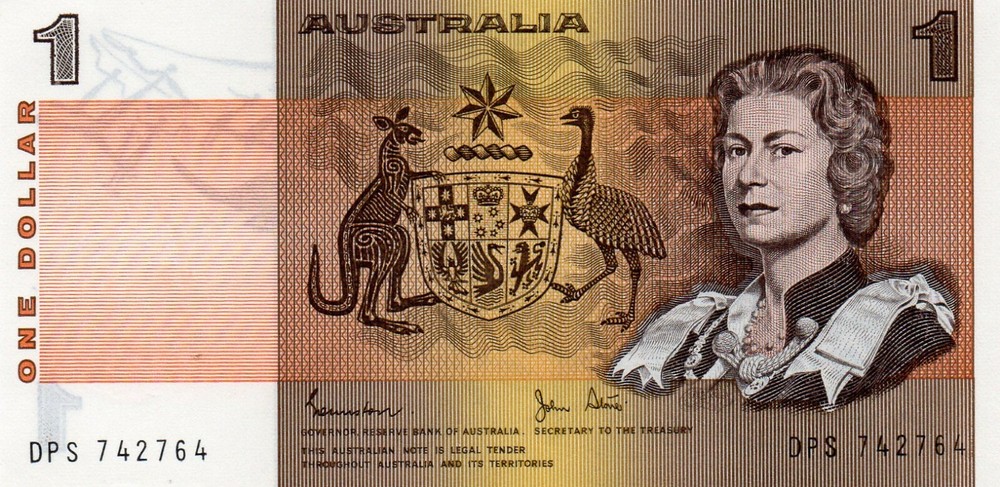 1982 Australian 10 X $1 NOTE LAST PREFIX DPS Consecutive UNCIRCULATED Banknotes