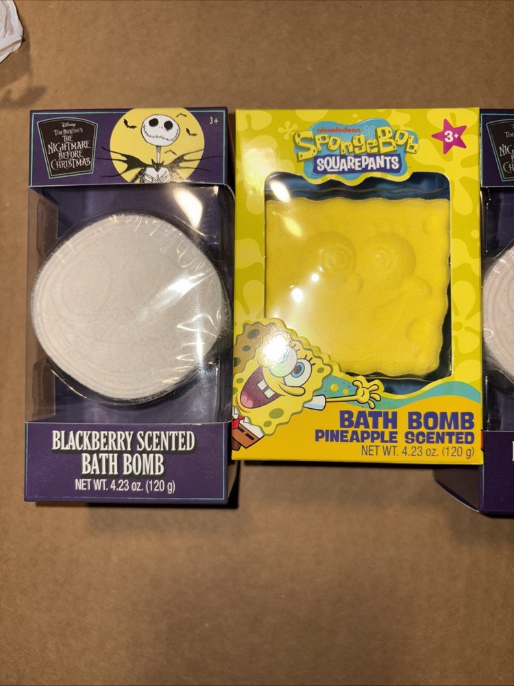 Bath Bombs Stitch SpongeBob Bluey Stitch NEW