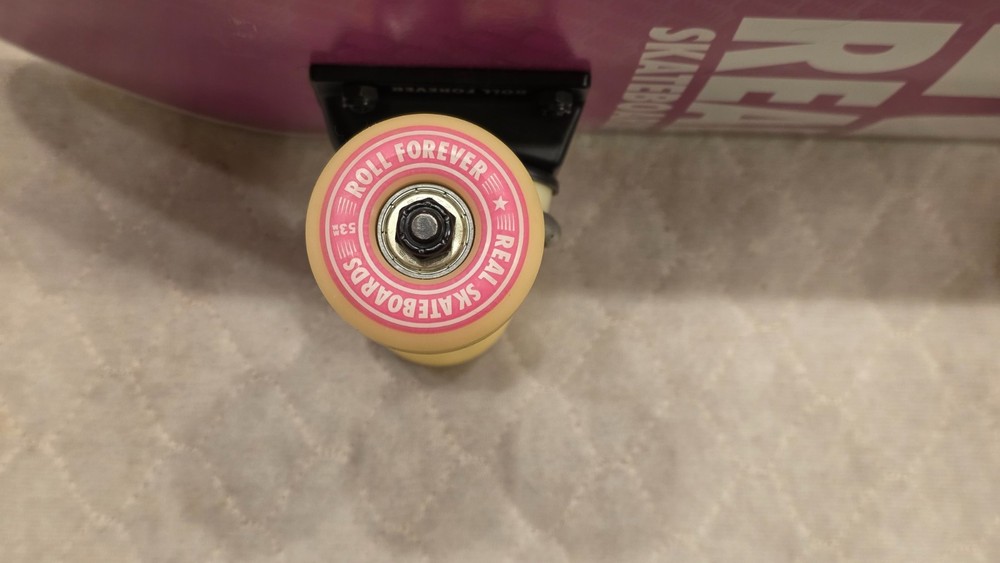 Real Complete Skateboard Roll Forever Hardware